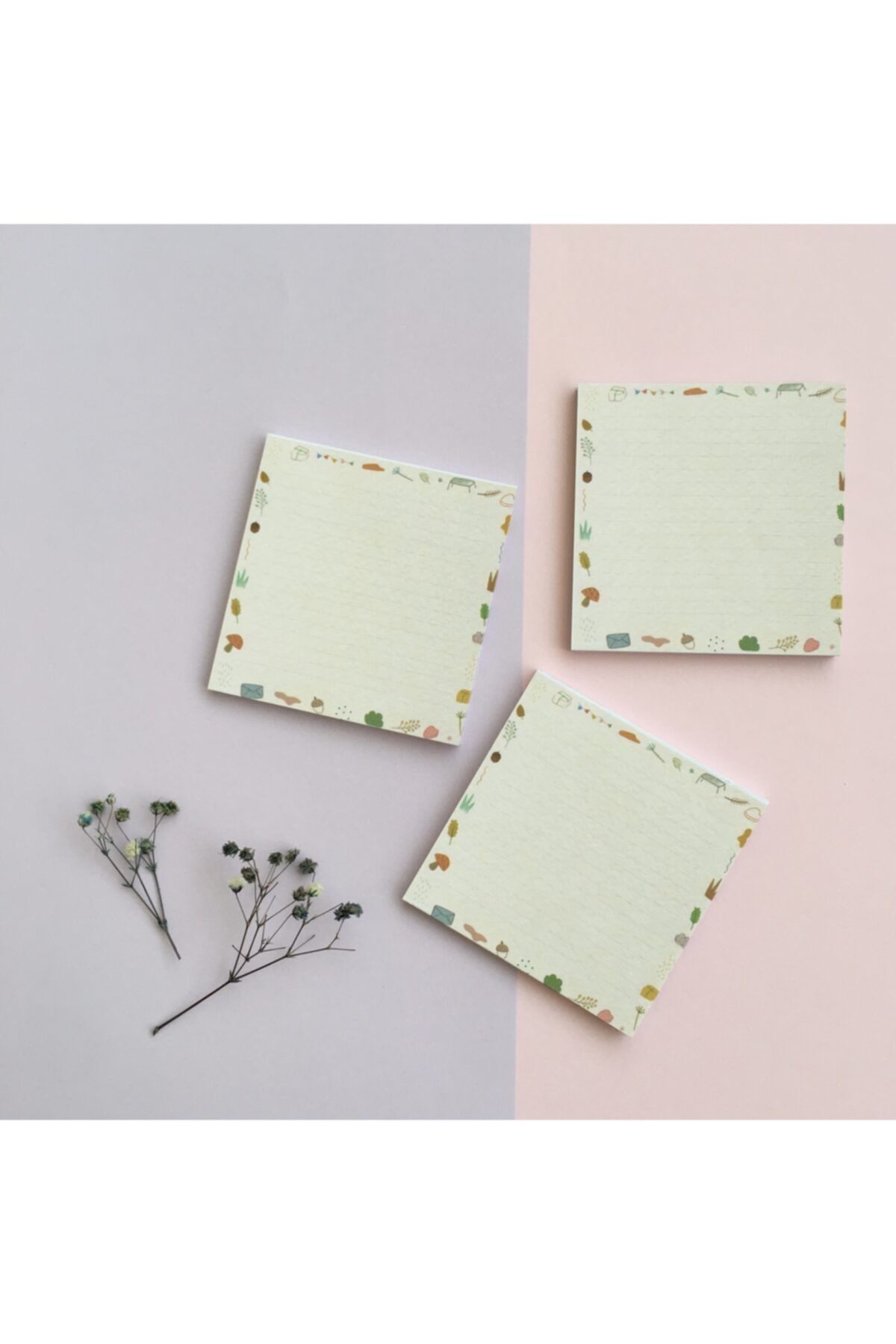 Nova Crafts Çerçeveli Bloknot / Memopad / Notepad / Sınav Hazırlık Notluk
