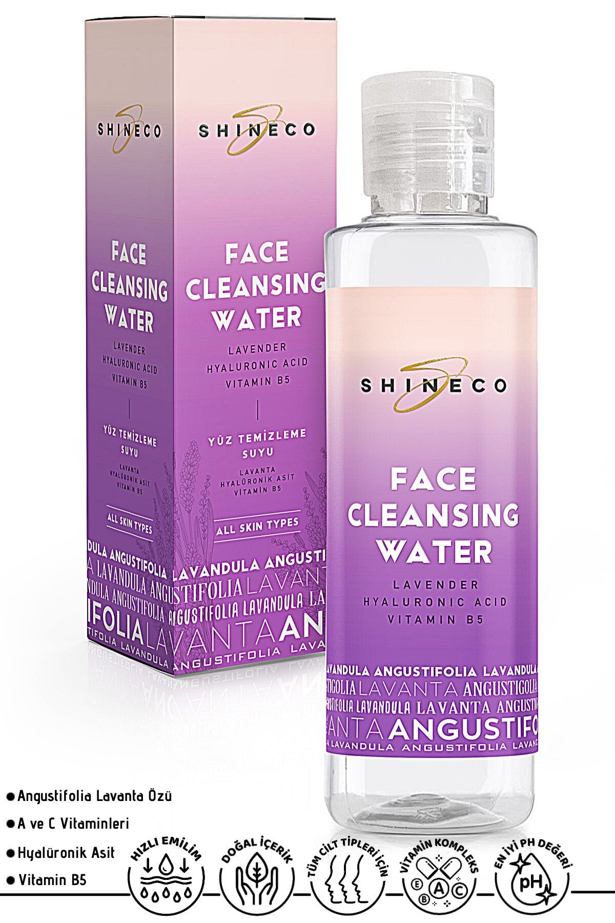 Shineco Lavanta Suyu Tonik 200 ml - Besleyici - Nemlendirici