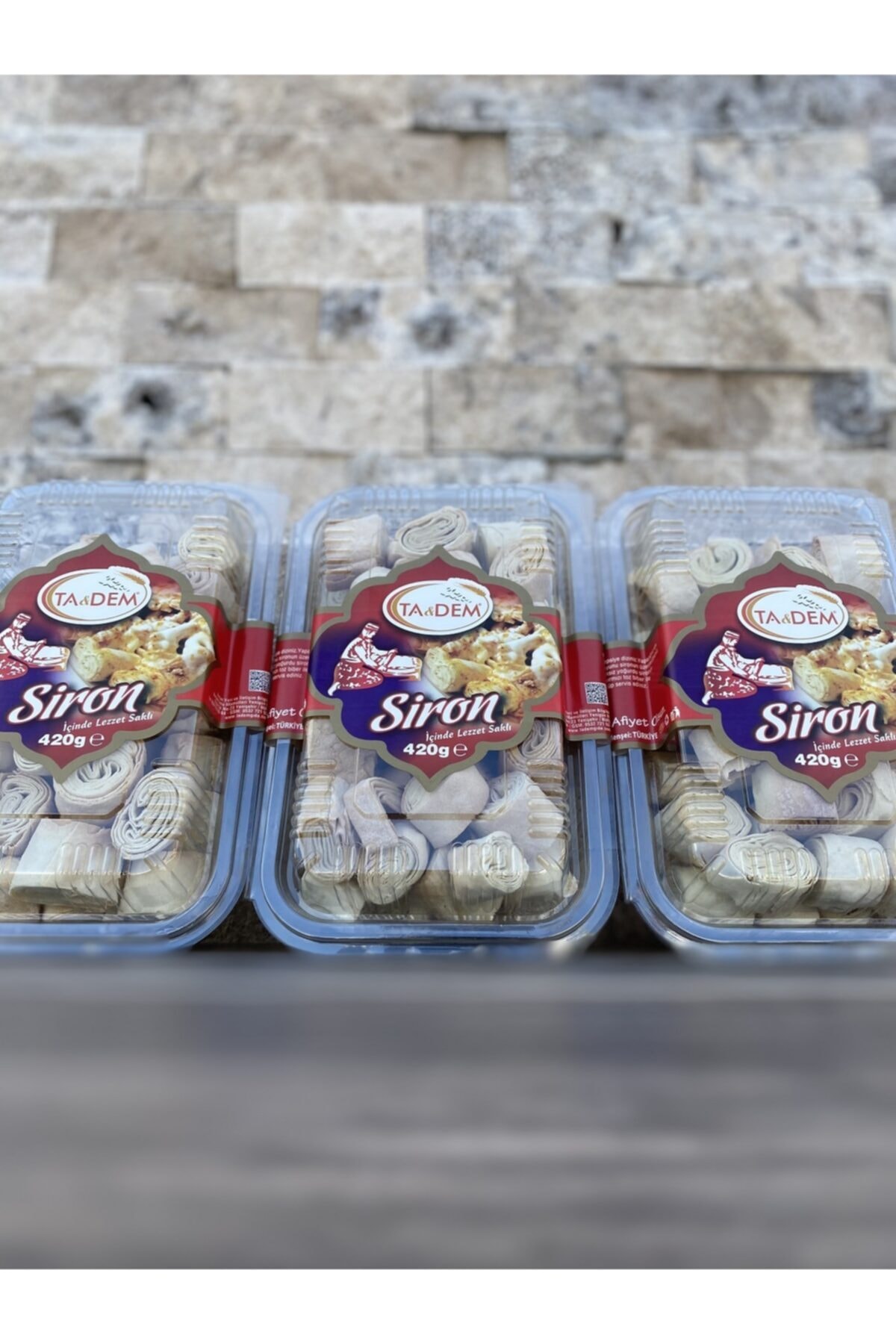 Tadem Doğal Çıtır Köy Siron 420 gr X 3 Adet