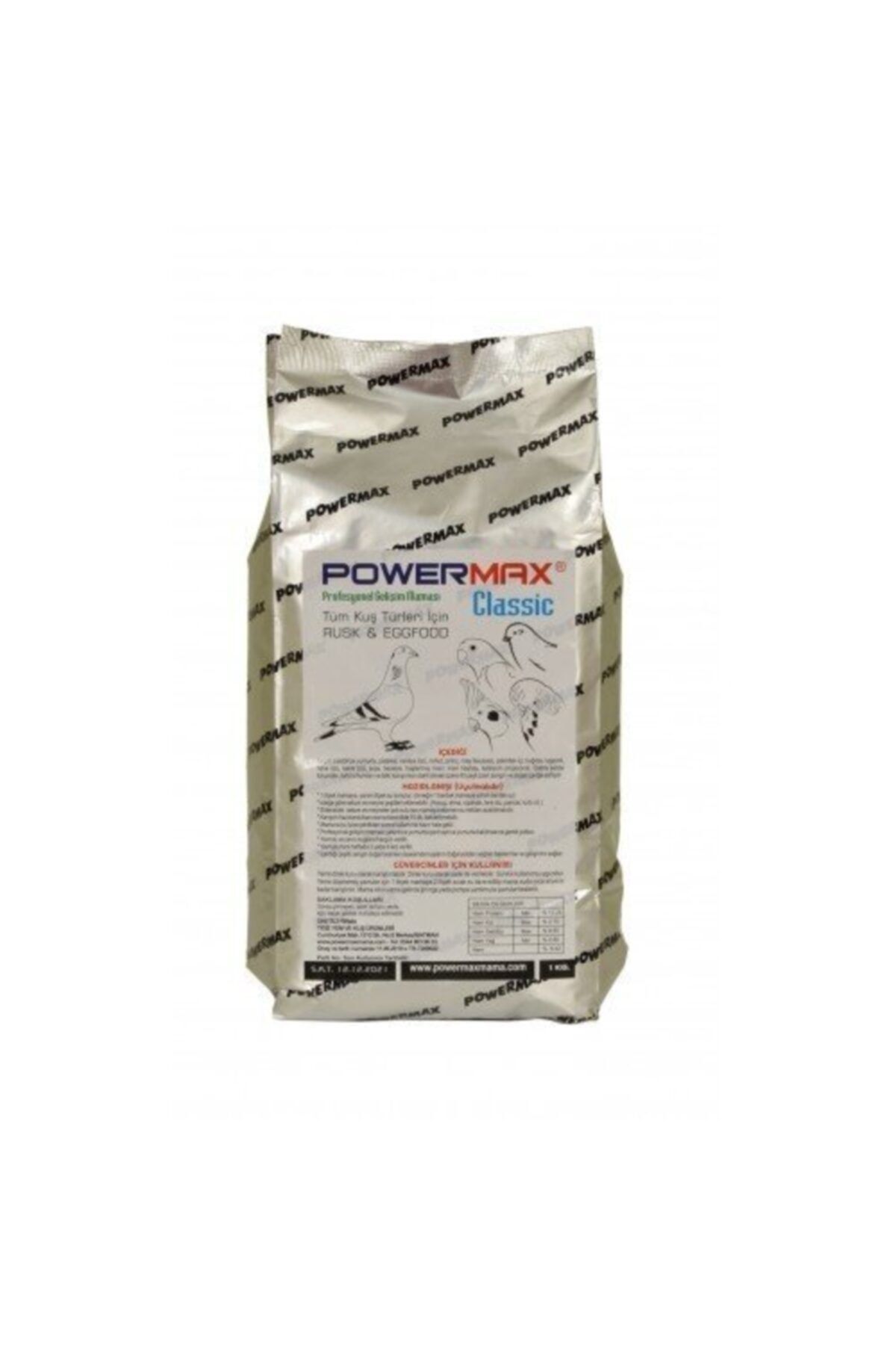 powermax Classic Kuş Maması 1 kg