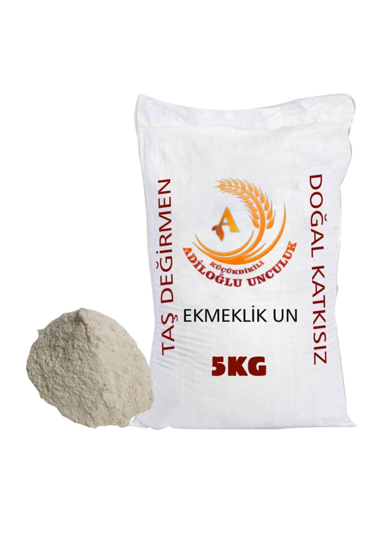 Küçükdikili Adiloğlu Unculuk Kepeksiz Ekmeklik Un 5kg