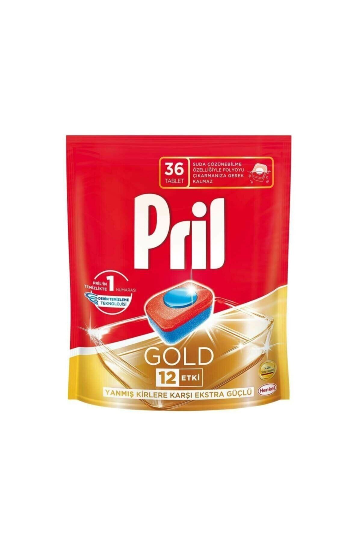 Pril Gold Tablet Bulaşık Deterjanı 36 Adet