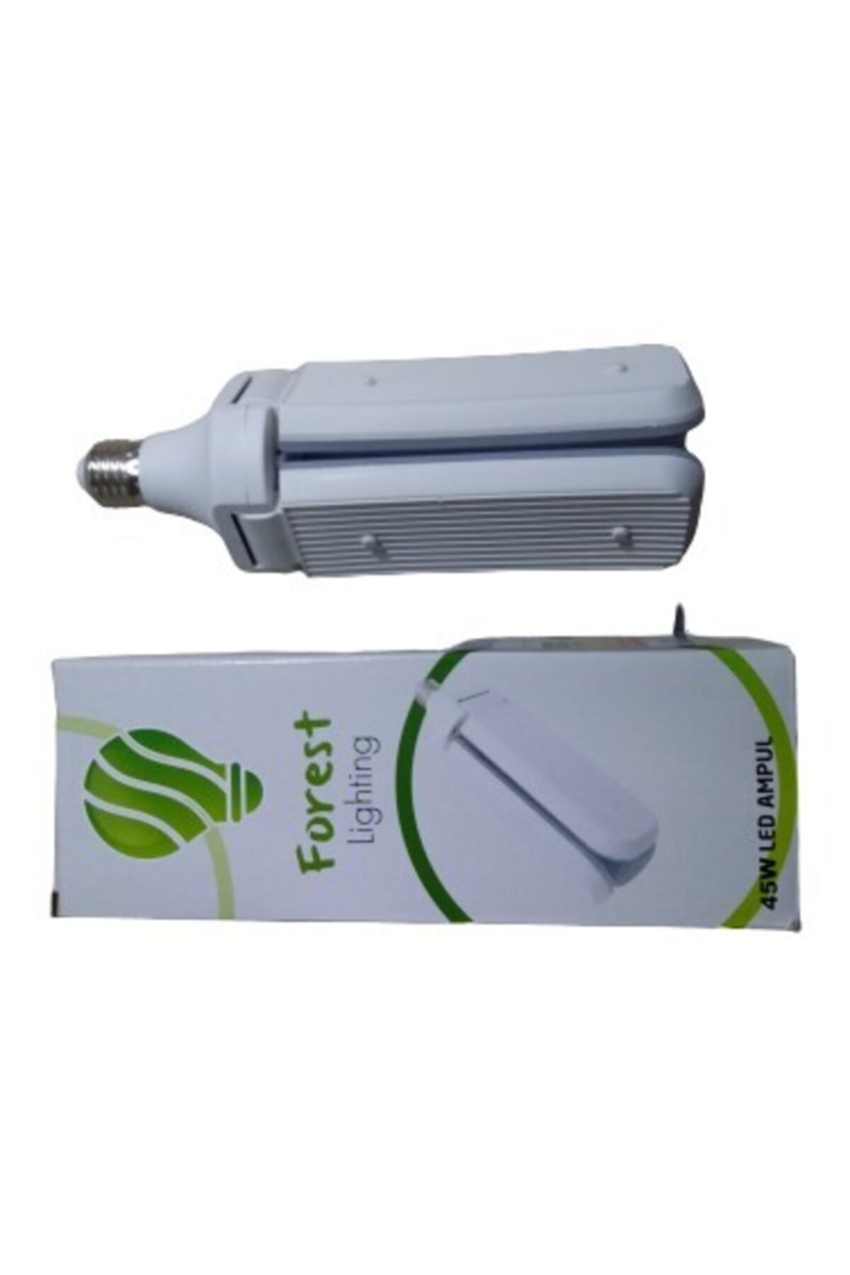Forest Seduled Lighting 45 W Beyaz Işık 3 Kollu Katlanır Pervane Led Ampul