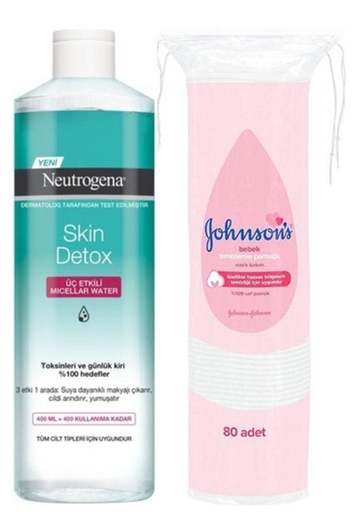 Neutrogena Skin Detox Üç Etkili Micellar Water 400 ml Pamuk