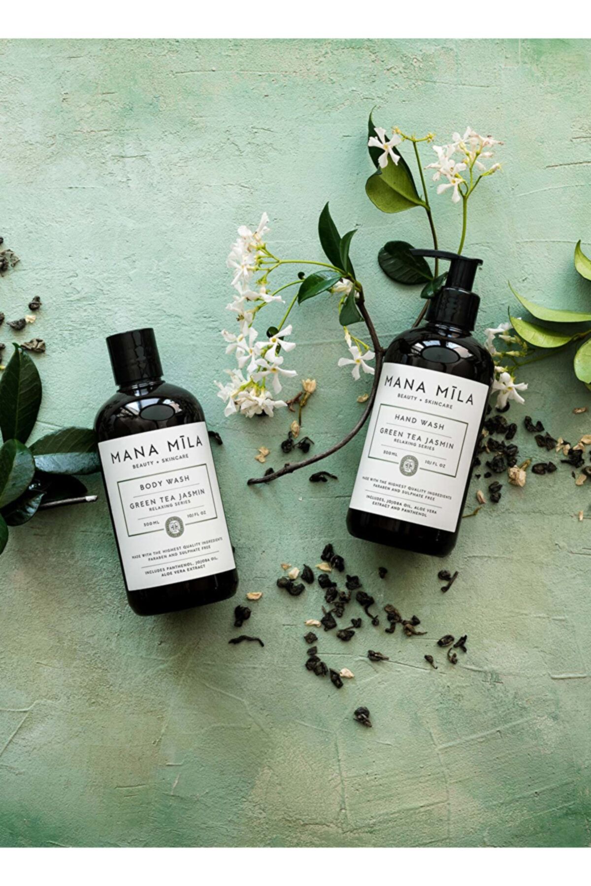 Mana Mila 300 Ml Green Tea Jasmine Duş Jeli - Köpüğü