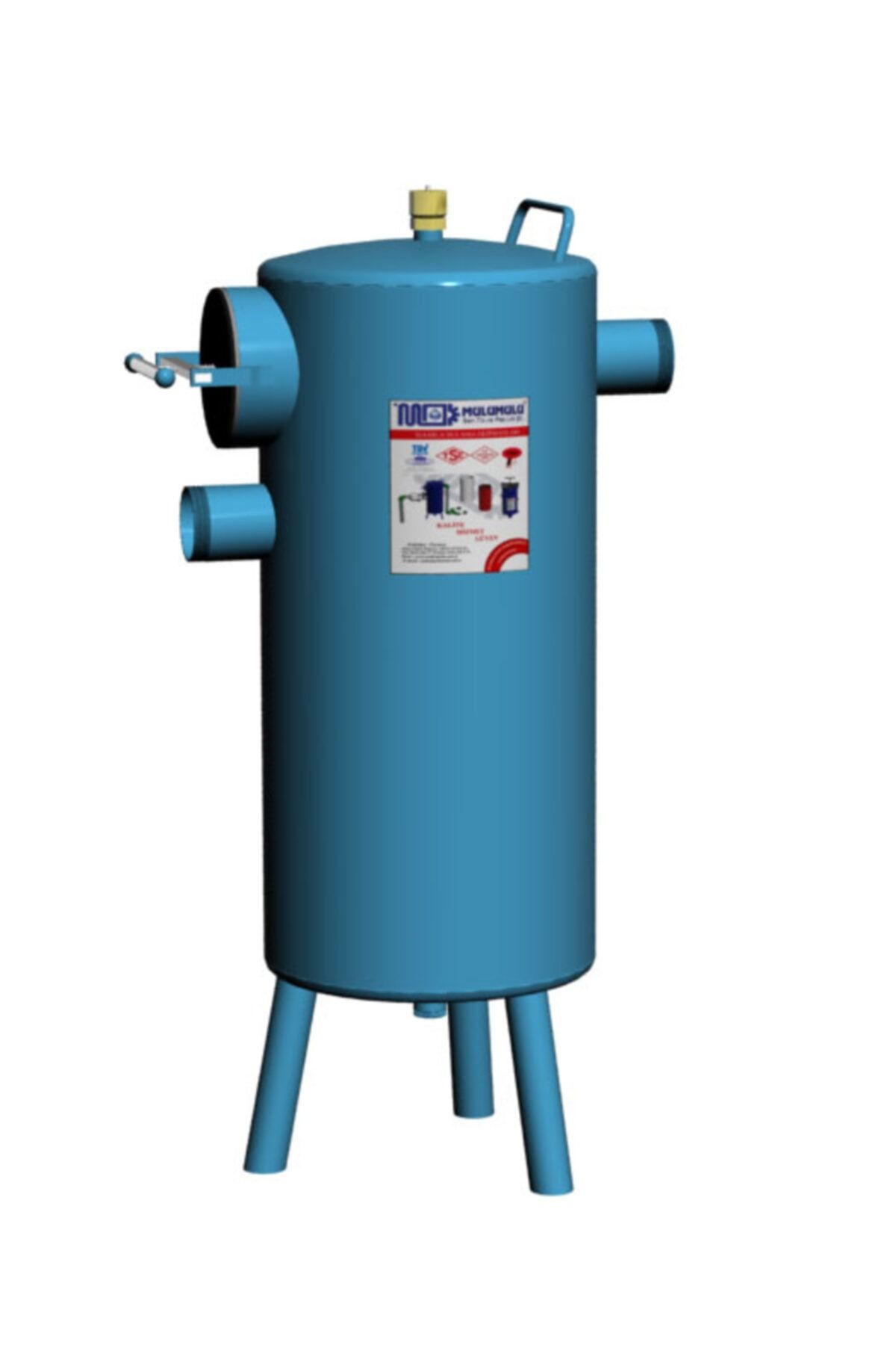 mulumulu 3'' Yatay Turbo Filtre Disk (40 Ton/h)