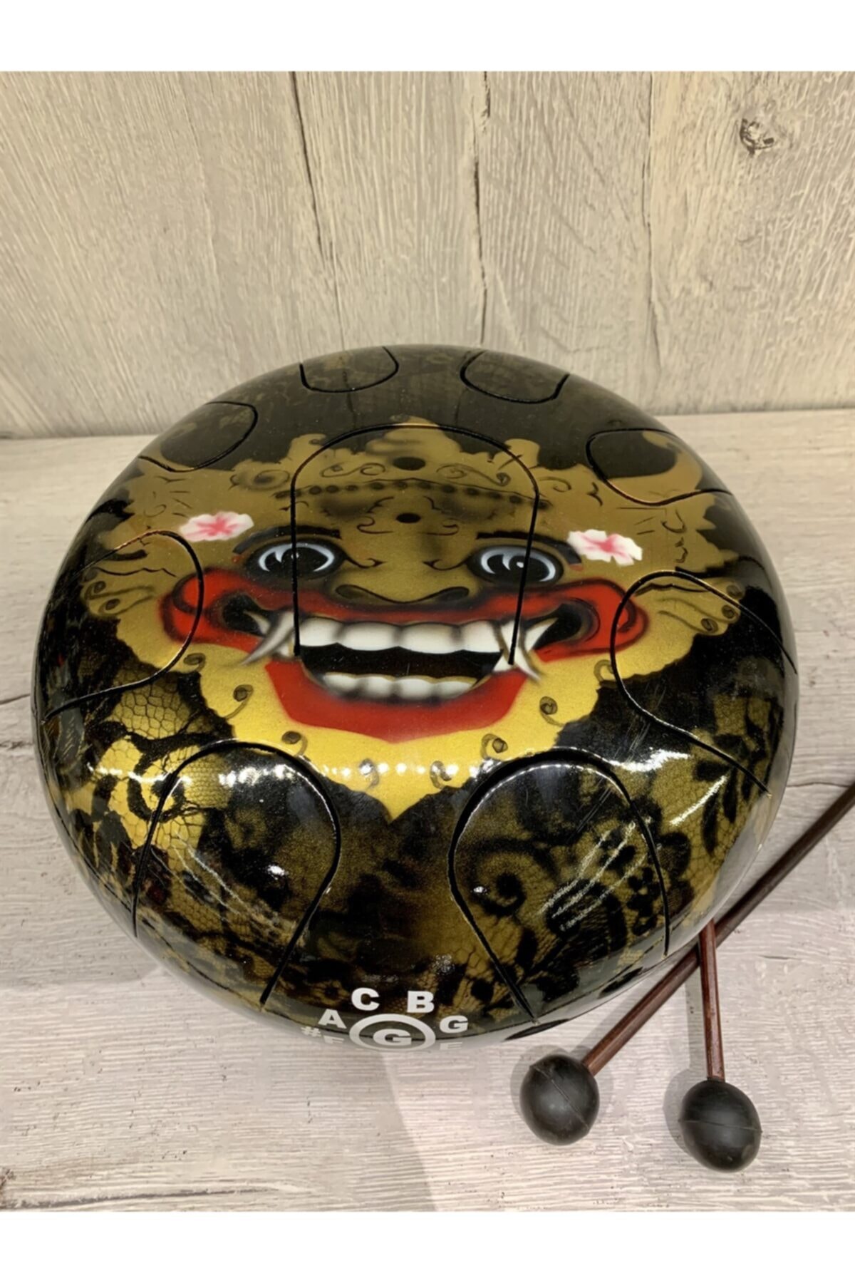 Miamantra Tongue Drum (30 Cm * 13 Cm)