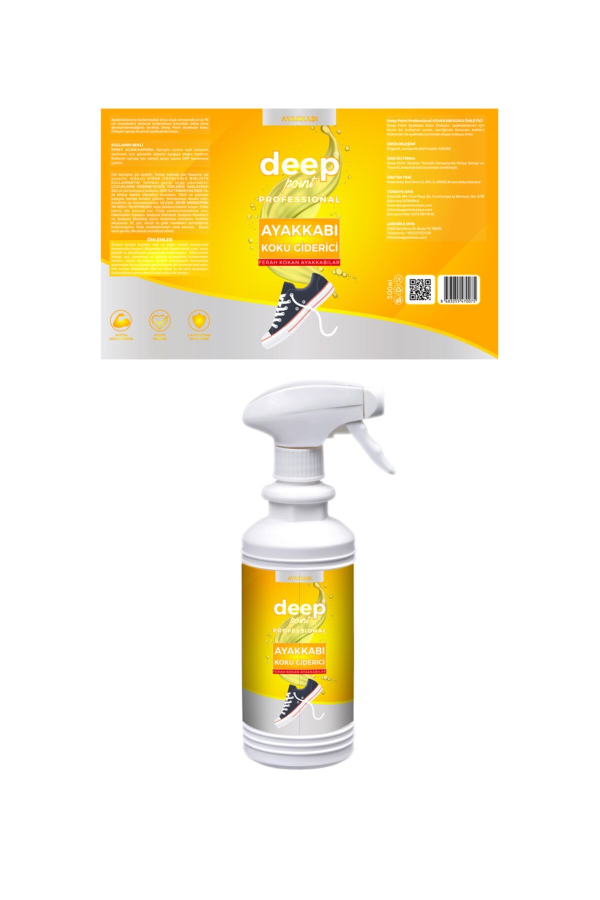 deep point türkiye Dp Ayakkabı Koku Giderici