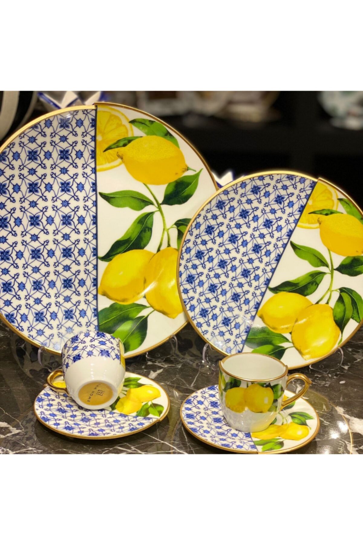 Lemm Home Jade 6 Kişilik 12 Parça Tabak Seti