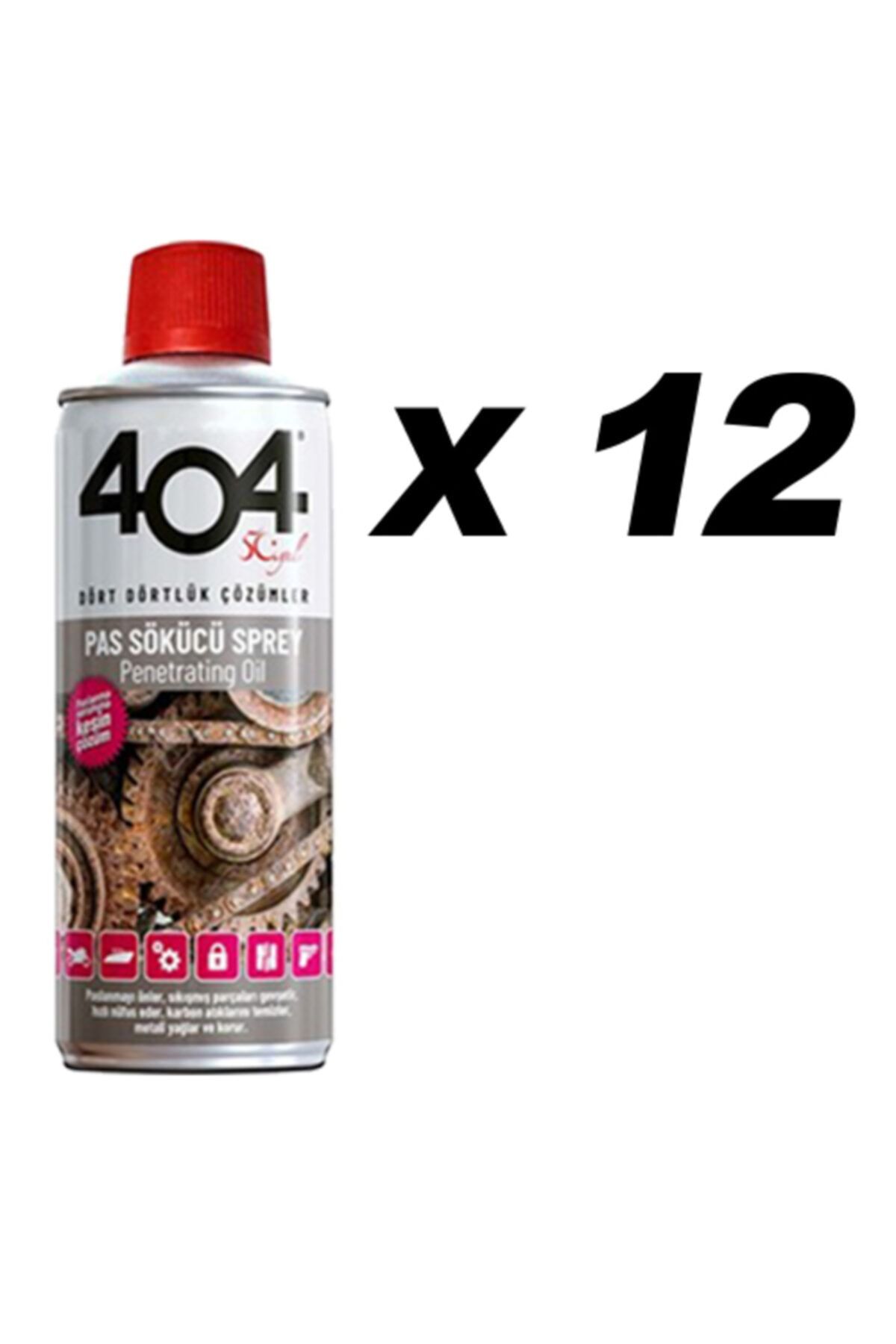404 Kimya 404 200ml Pas Sökücü Sprey 12adet