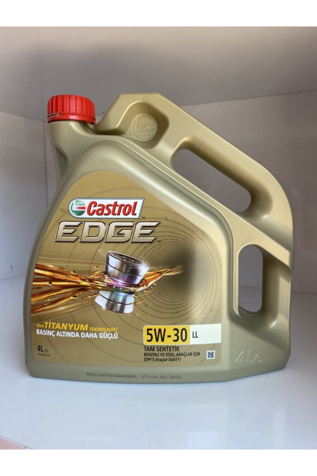 CASTROL Edge 5w-30 Ll 4 Litre 2021 Üretim
