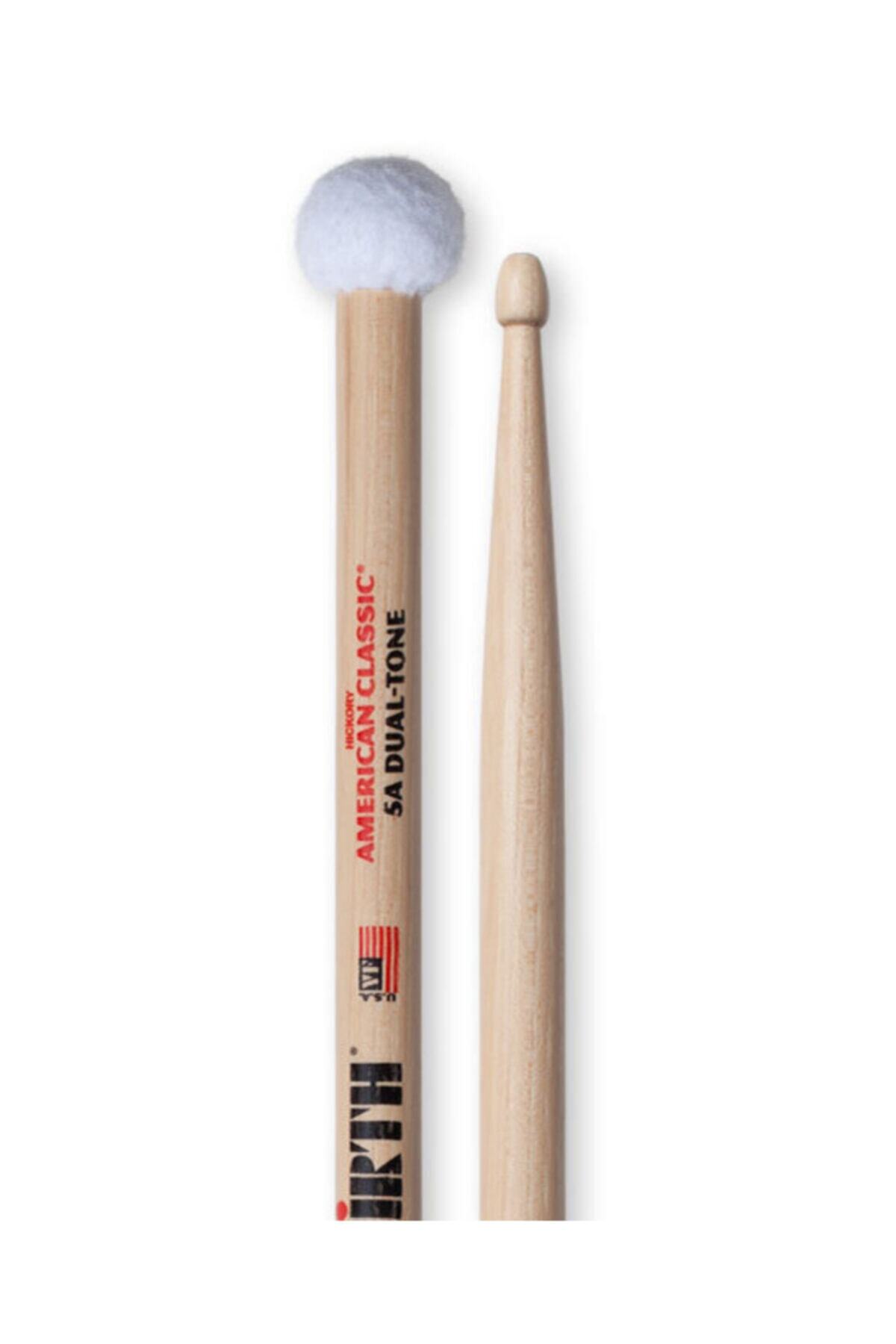 Vicfirth4c Vicfirth V5adt Baget (çift) 5a Dual-tone, Hickory, 0.565’’x16’’,