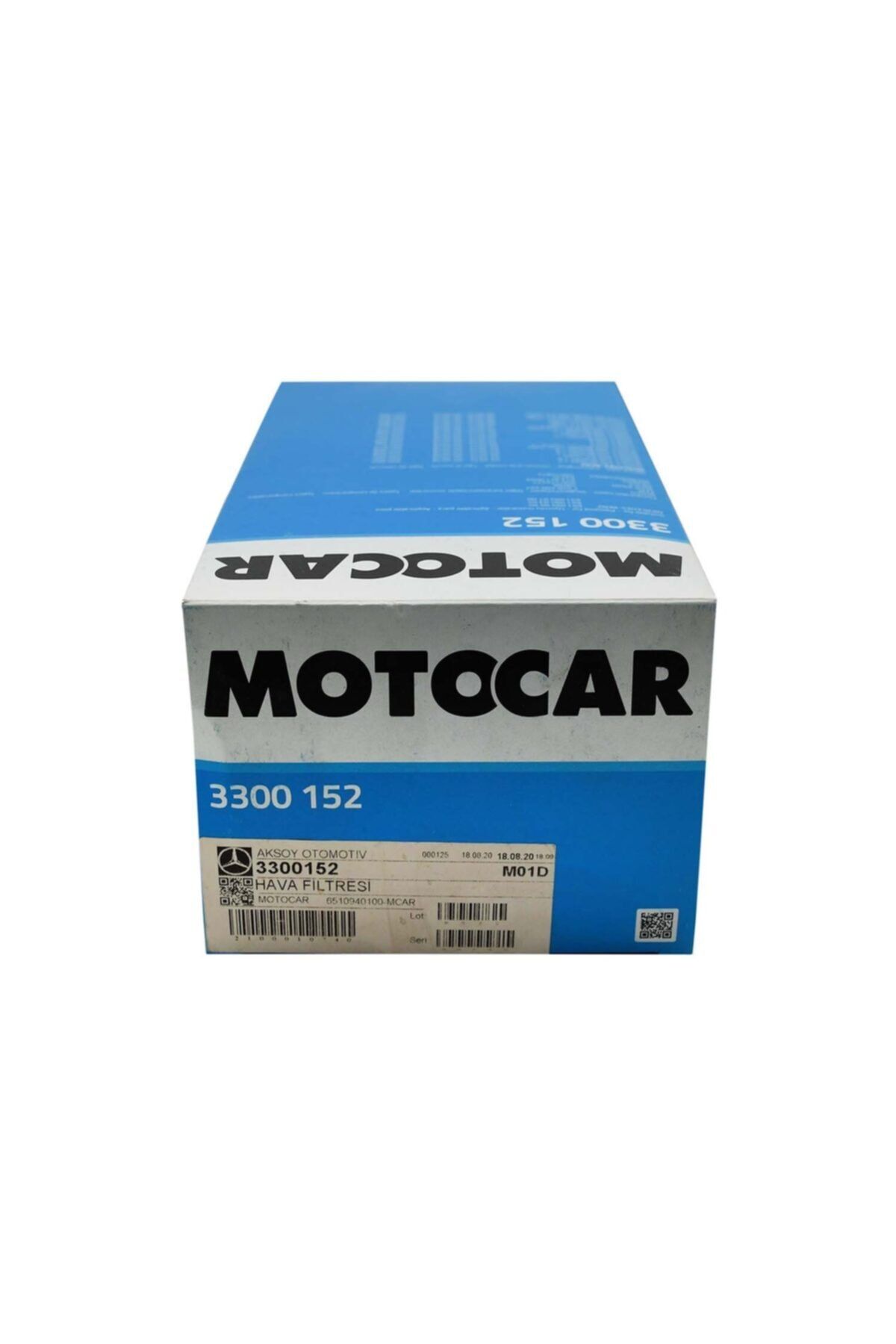 Motocar Mercedes Hava Filtresi Uyumlu 3300152 - 6510940100