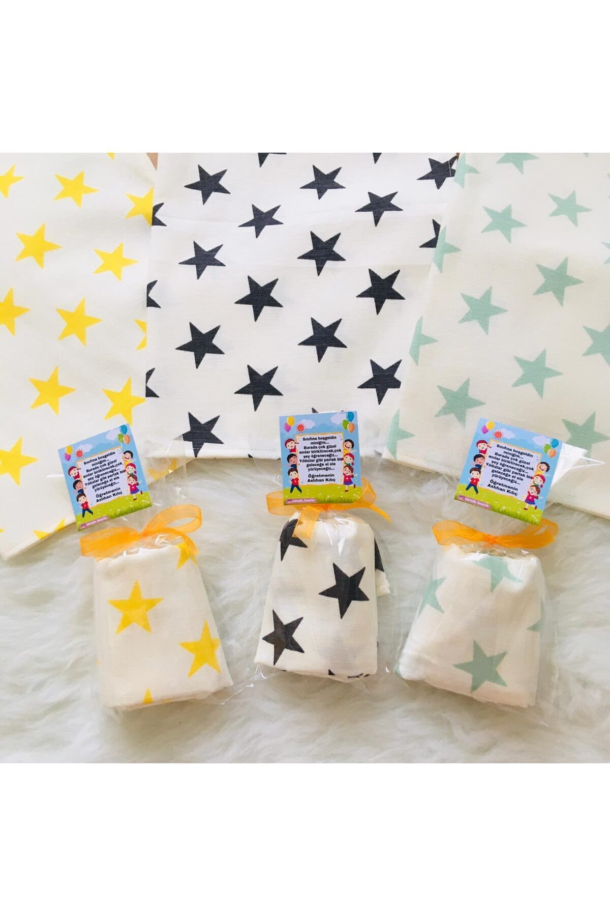 VAVEYLA TASARIM 3lü Beslenme Örtüsü