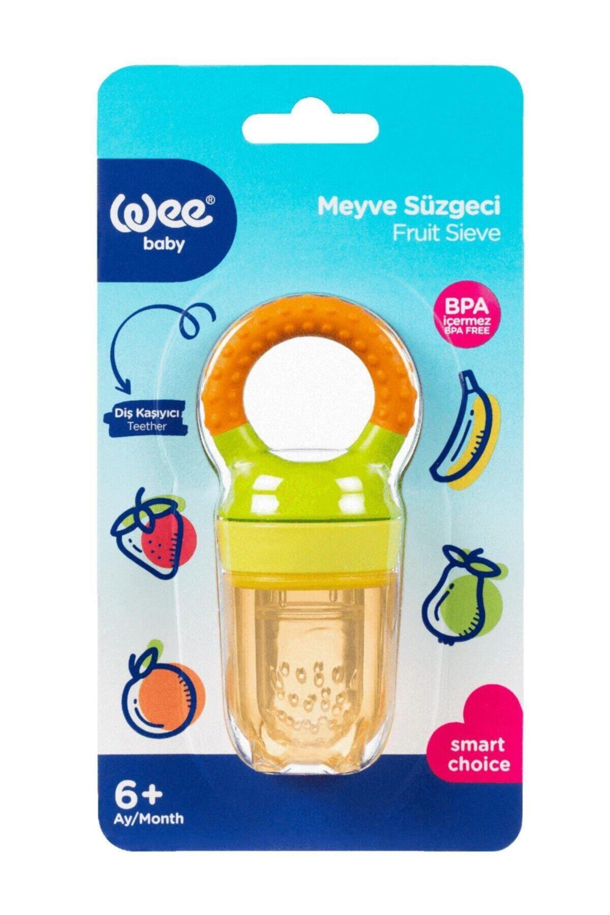 Wee Baby Meyve Süzgeçi 6+ Ay Turuncu