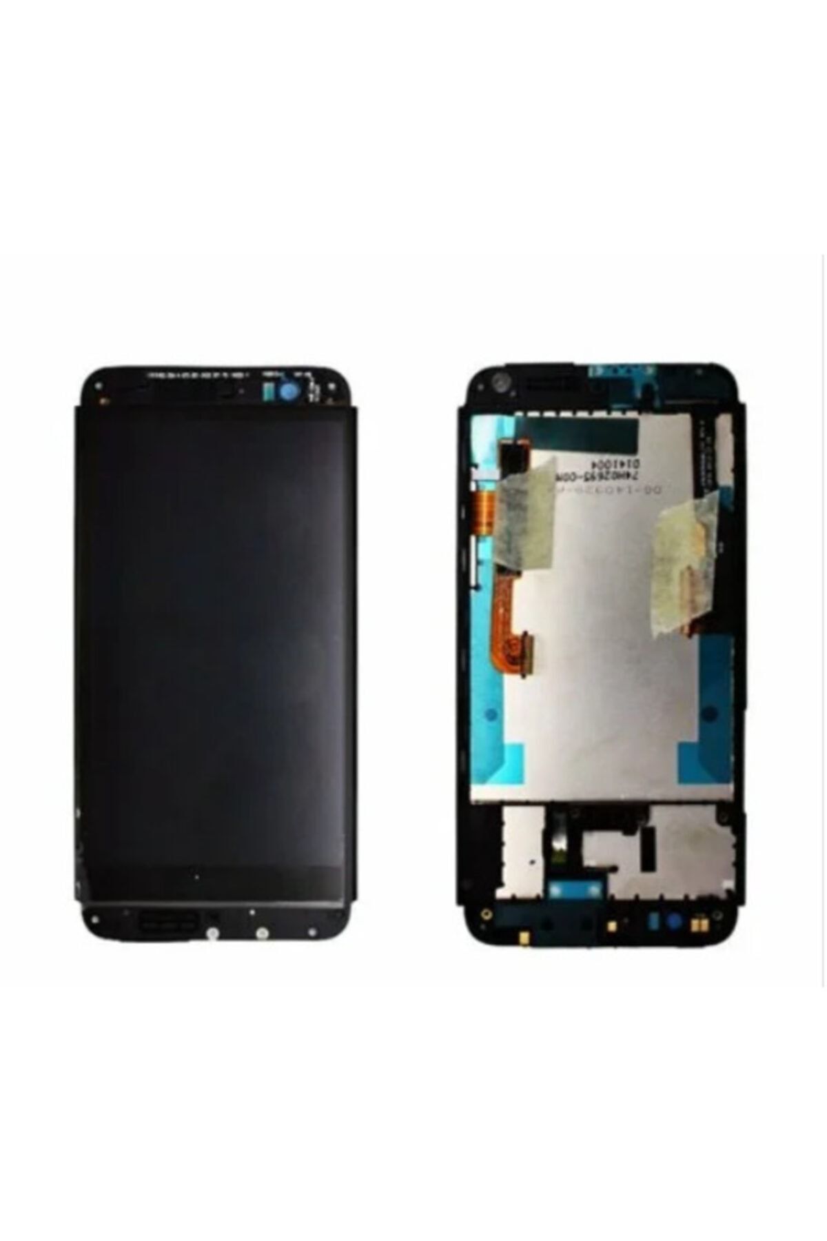KDR Htc One E8 Uyumlu Lcd Ekran Dokunmatik Çıtalı Siyah