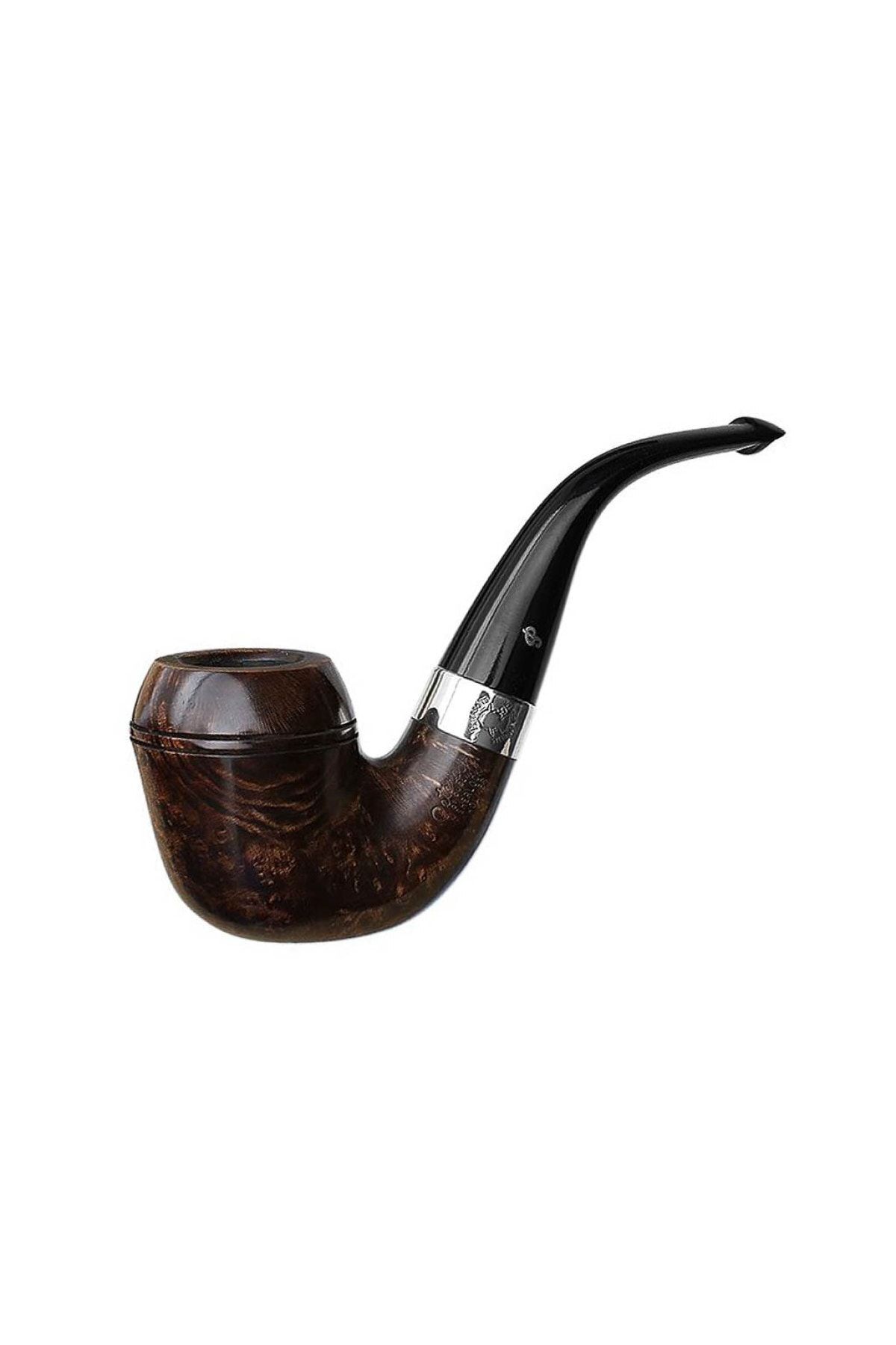 Peterson Sherlock Holmes Watson 9mm. Filtreli Vulcanite Saplı Pipo