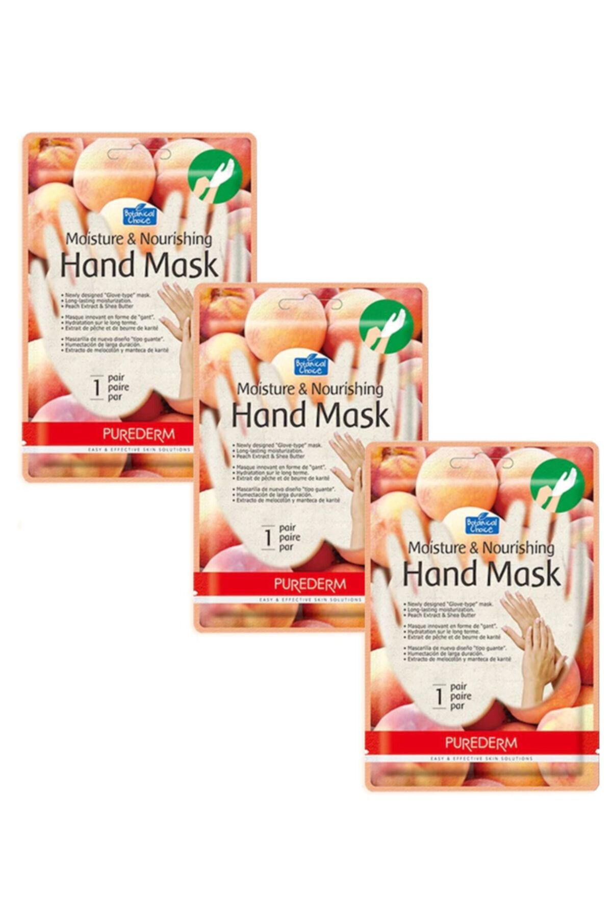 Purederm Nemlendirci Ve Besleyici El Maskesi 3 Adet