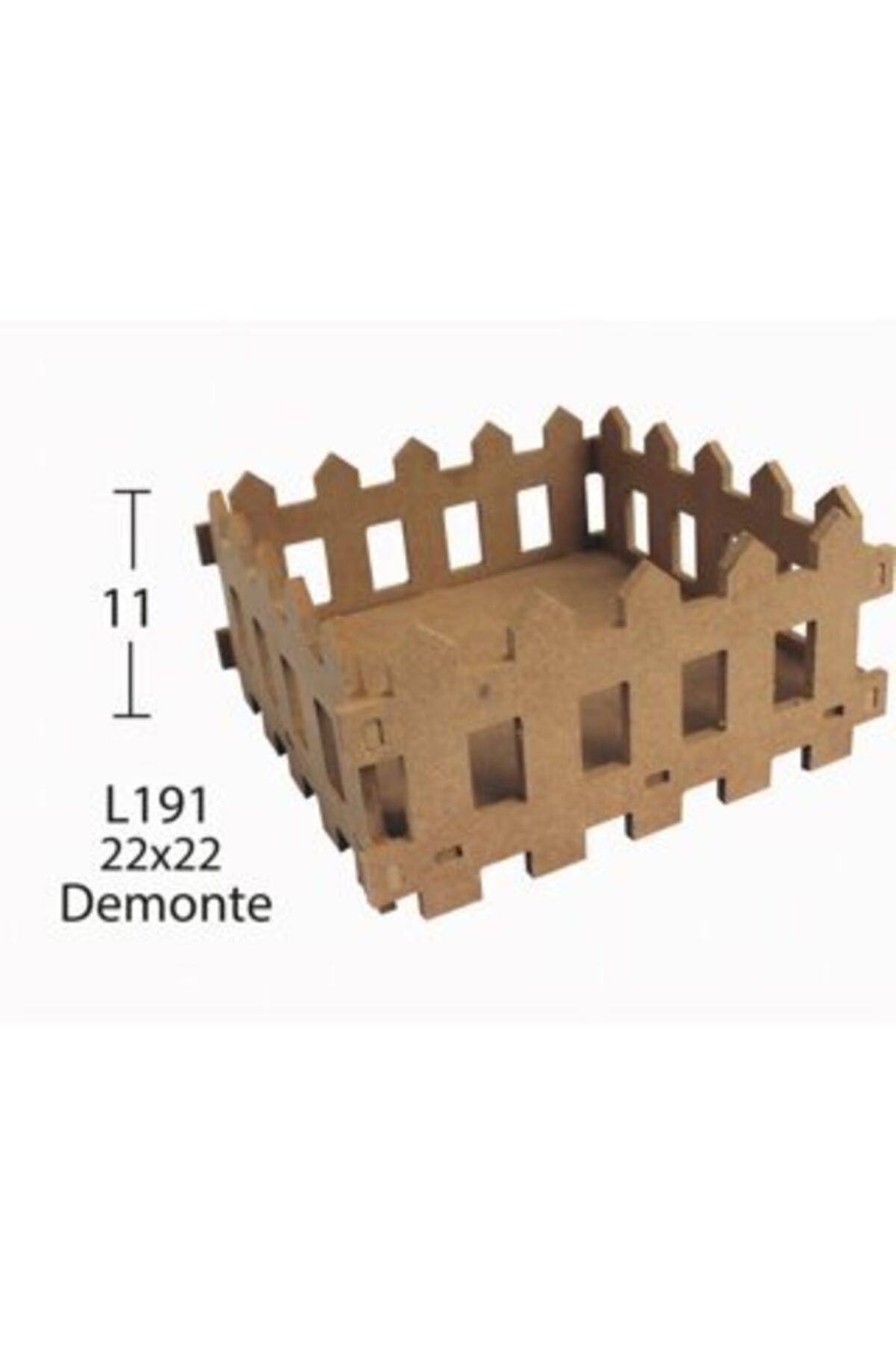 Tasula Hobi Ekmeklik Mdf Demonte 22x22cm L191