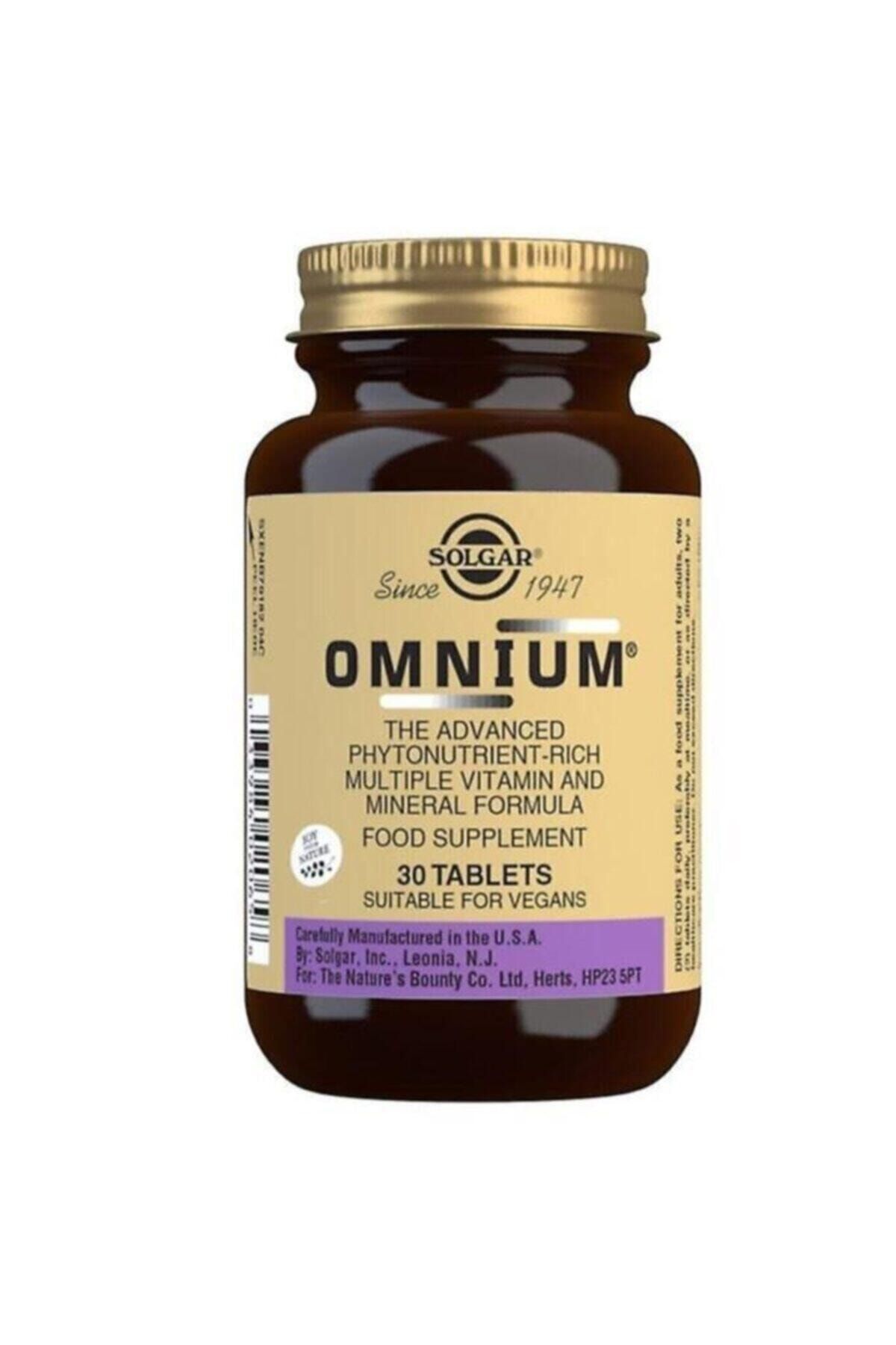 Solgar Omnium 30 Tablet