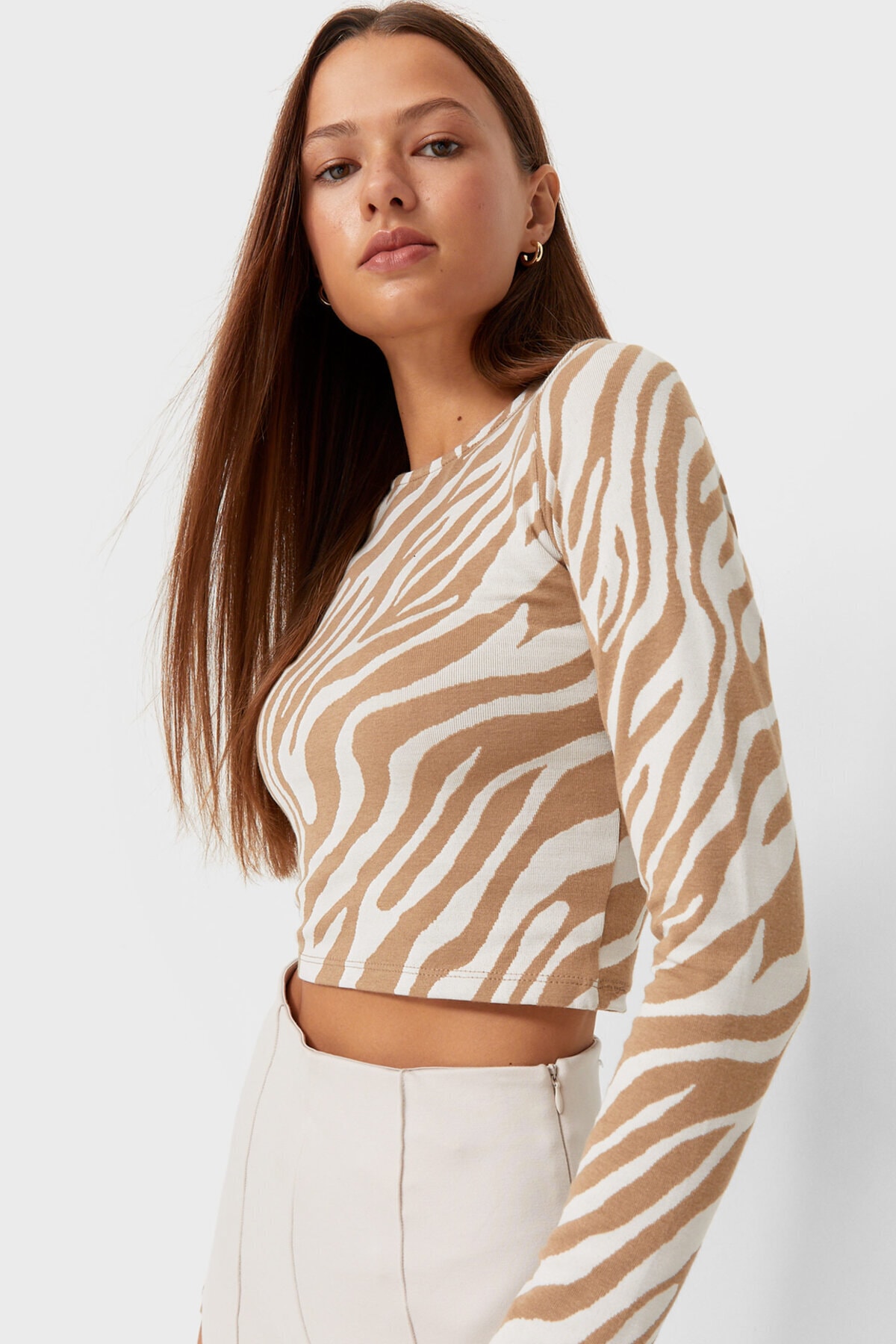 Stradivarius Jakarlı T-shirt