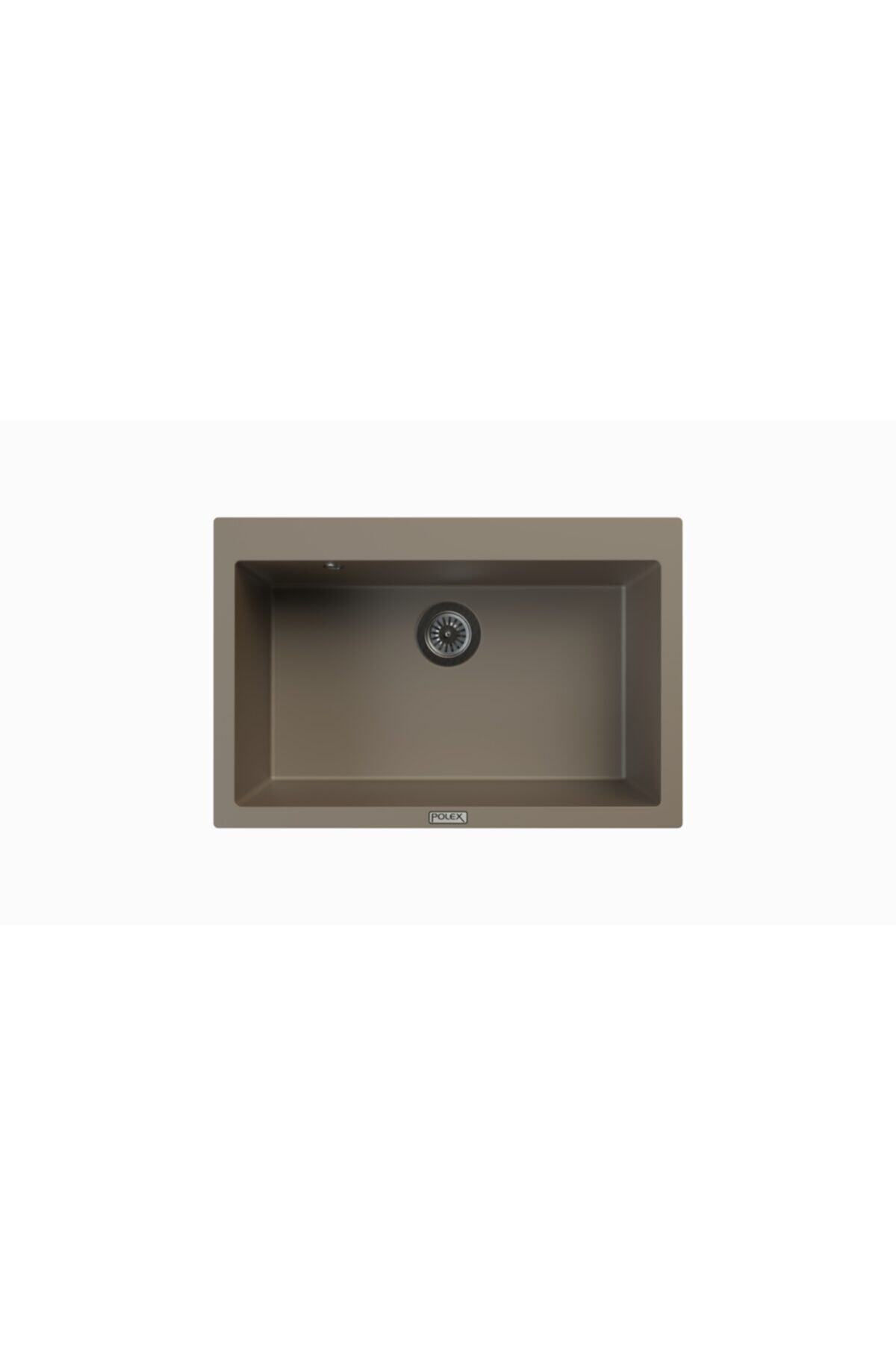 POLEX Cristalüx Granit Eviye Px76 Toprak