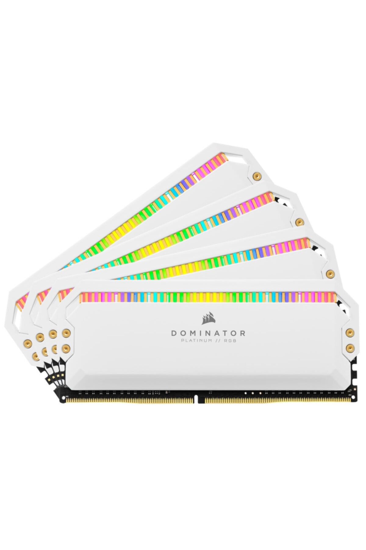 Corsair Corsaır Cmt32gx4m4k4000c19w 32gb (4x8gb) Ddr4 4000mhz Cl19 Domınator Platınum Rgb Soğutuculu Beyaz D