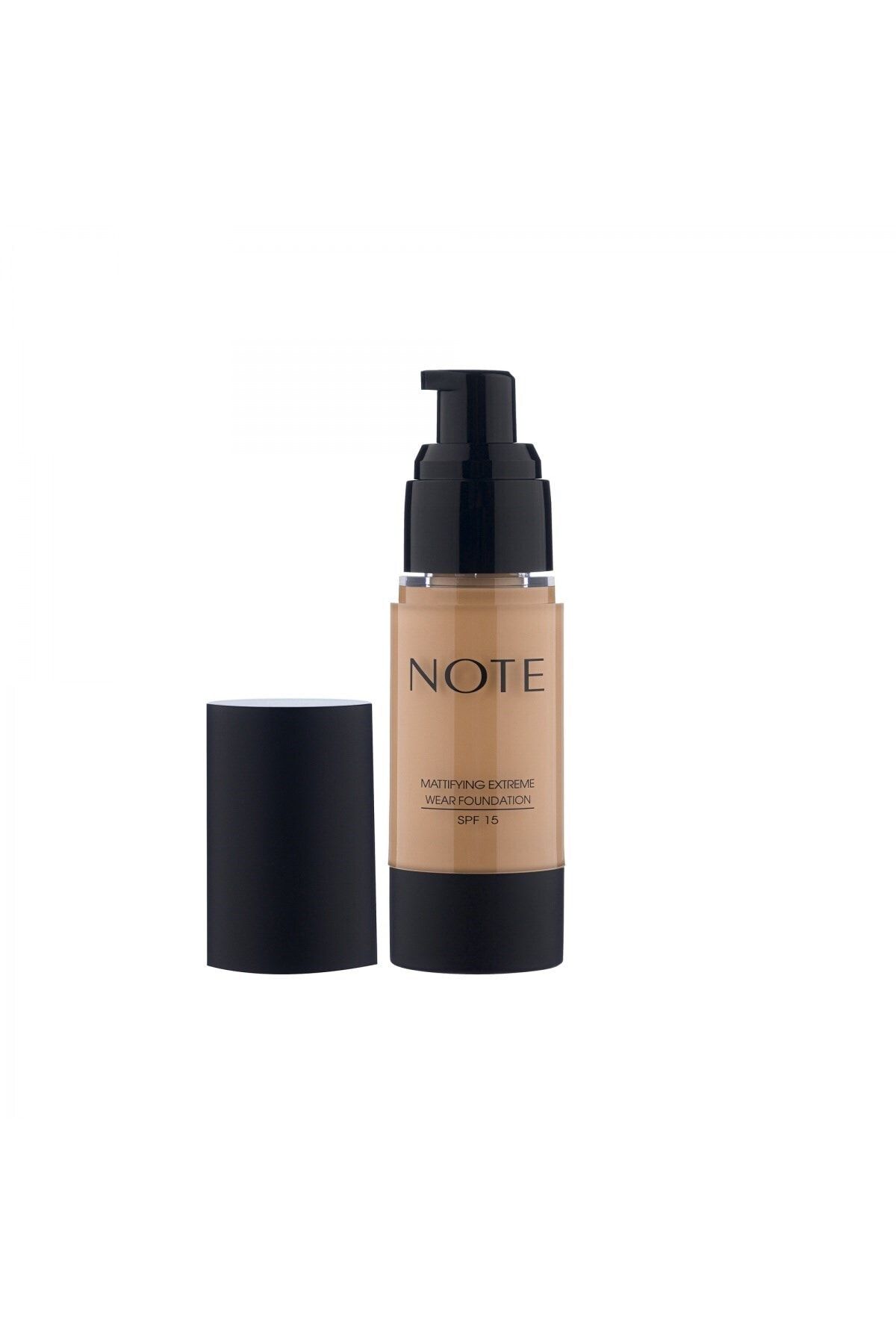 NOTE Mattifying Extreme Wear Fondöten Mat Bitiş 04 Sand