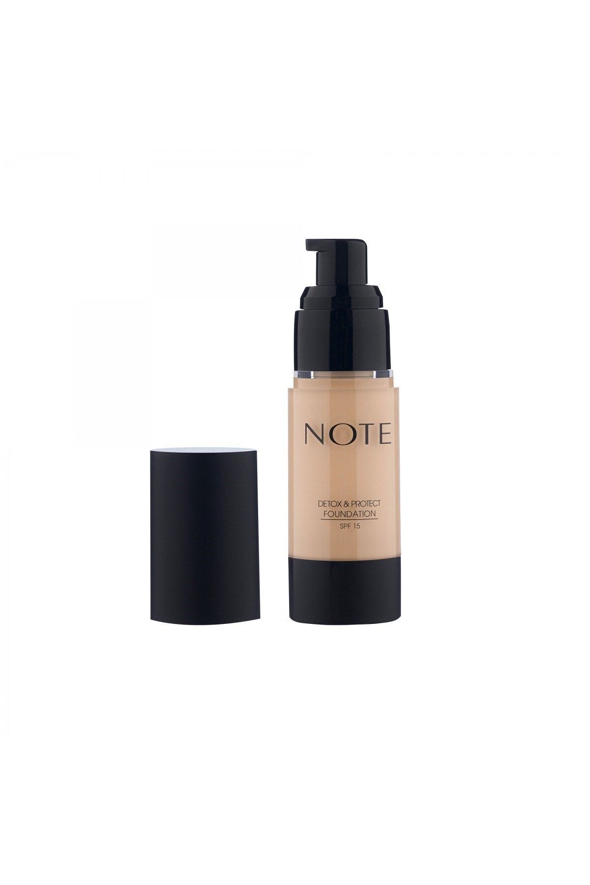 NOTE Detox & Protect Fondöten Canlandırıcı Etki 01 Beige