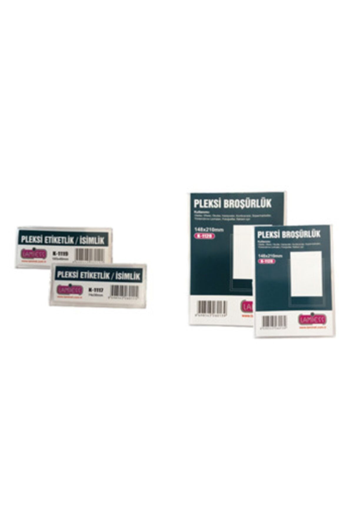 Lamiess K-1129 210x297 Mm Pleksi Afiş Koruma Kabı 10'lu