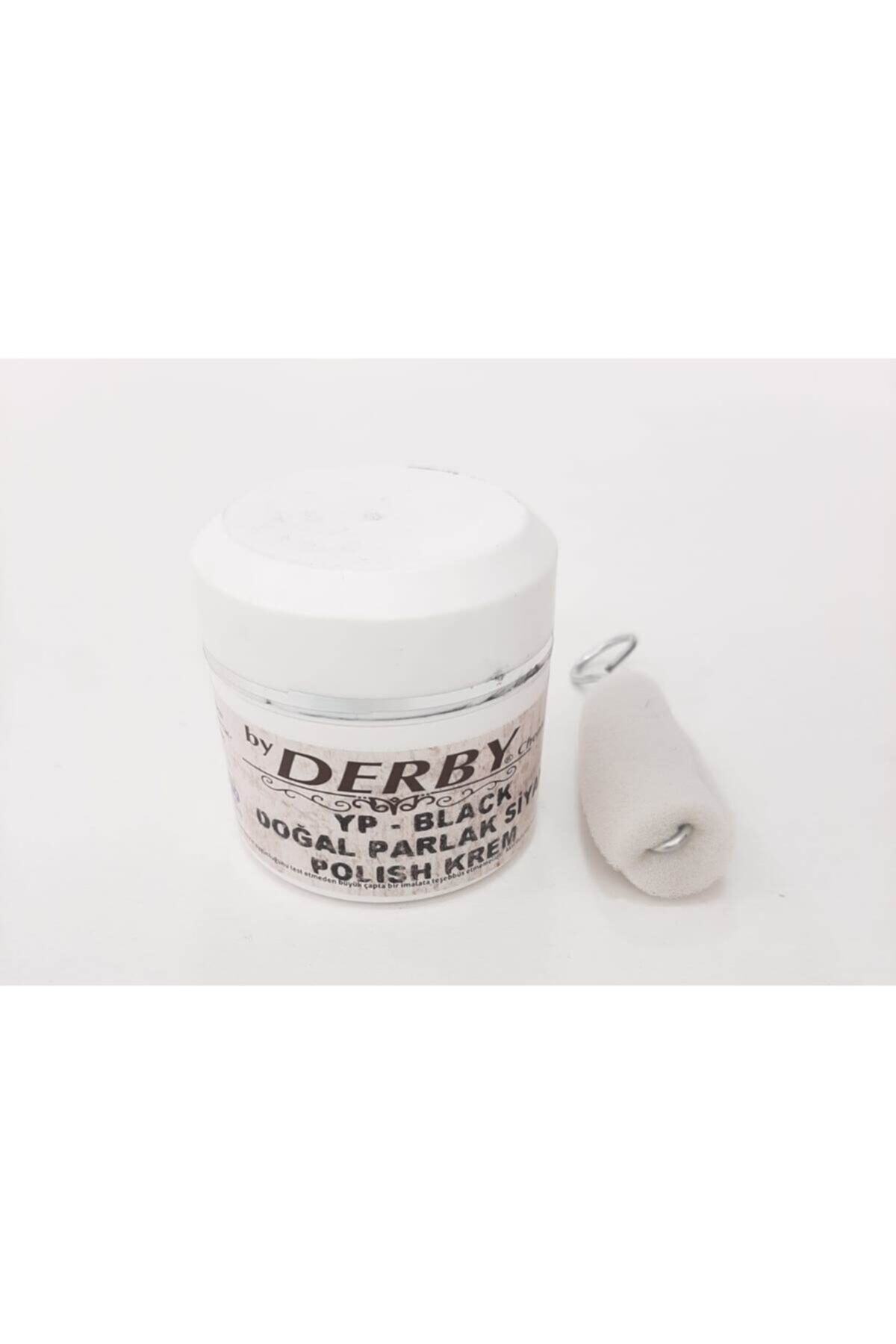 Derby Doğal Parlak Kendinden Cilalı Ayakkabı Bakım Boyası Siyah 100 Ml