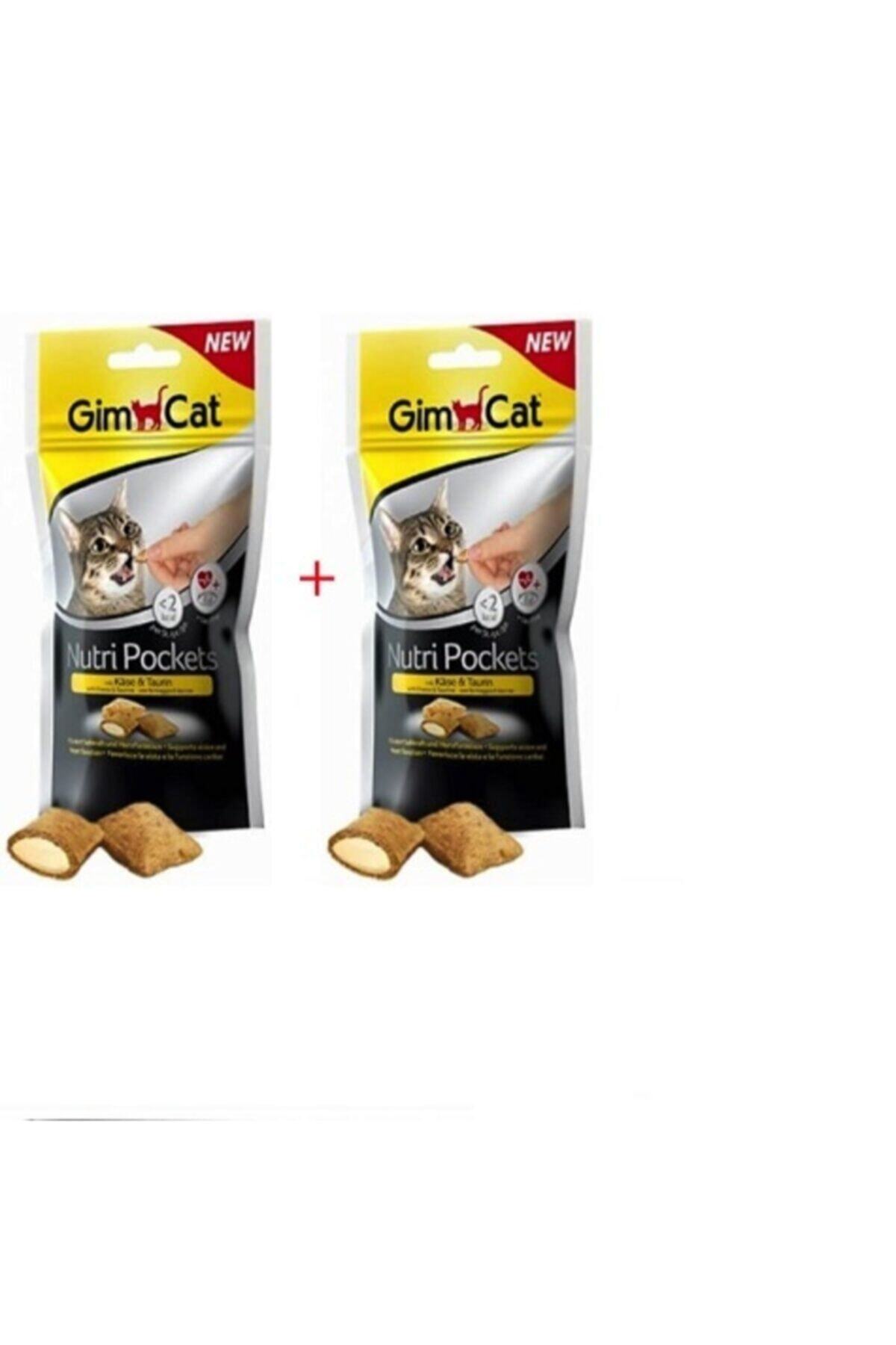 Gimpet Gimcat Nutri Pockets Peynirli Kedi Ödülü 60 Gr X 2 Adet