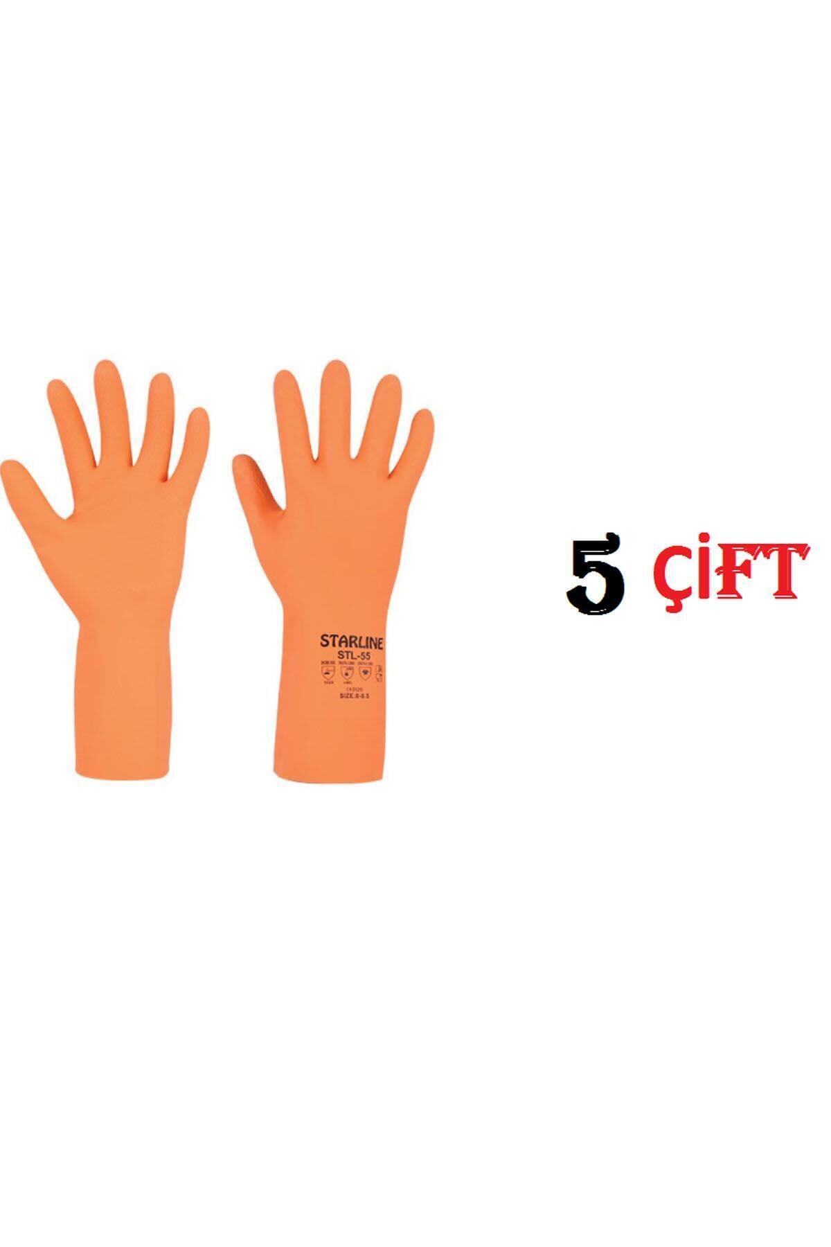 Starline Kimyasal Nitril Eldiven Stl-55 (10-10,5 Numara) X 5 Adet