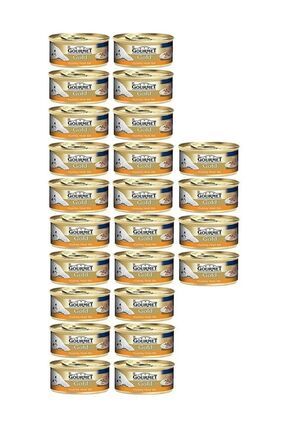 Purina Gold Kıyılmış Hindi Etli Konserve Yetişkin Kedi Maması 24 x 85 G Image 0