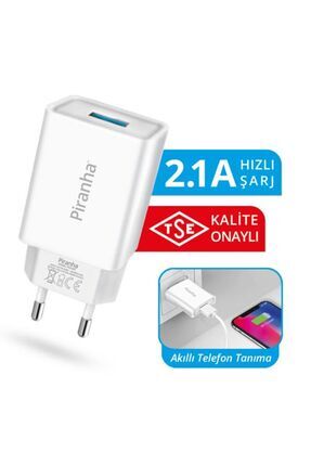 PCA001 Şarj Adaptörü / USB Girişli Şarj Aleti Başlığı / Akıllı Telefon Tanıma / Sıcaklık Koruması Image 0