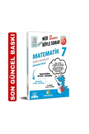 Sinan Kuzucu 7. Sınıf Matematik Soru Bankası Image 0
