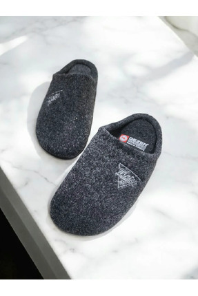 Erkek Sessiz Yumuşak Taban Ev Misafir Puffy Terlik Image 2