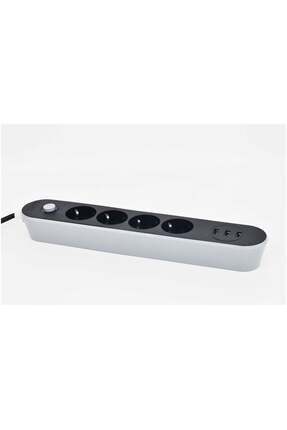 Akım Koruyuculu 3USB Port Hızlı Şarjlı 3Lü Priz Image 0