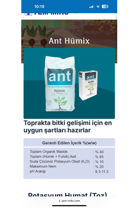 humix 1 kg toz humik fulvik asit köklendirici Image 0