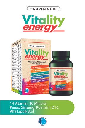 Vitality Energy Multivitamin Multimineral 60 Tablet Image 0