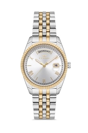 FL21131A-D Quartz Çelik Altın/Gri 35 mm Kadın Kol Saati Image 0