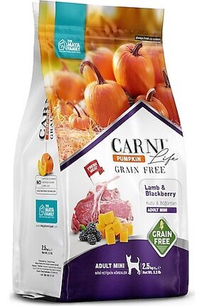 Carni Life Pumpkin Tahılsız Köpek Kuzu & Böğürtlen Yetişkin Mini 2.5 Kg Image 0