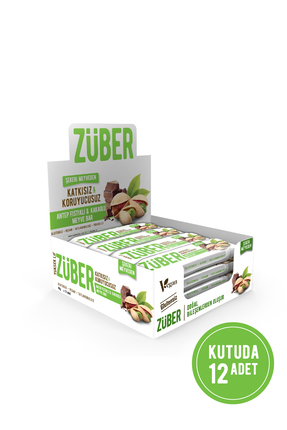 Antep Fıstıklı ve Kakaolu Meyve Bar 40gr  X 12 Adet Image 0