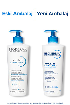 Atoderm Cream Ultra Normal ve Kuru Ciltler için Nemlendirici Yüz, Vücut Bakım Kremi 500 ml Image 1
