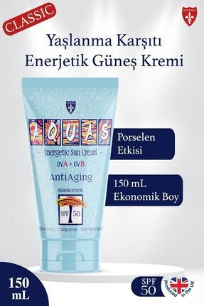 Classic Yaşlanma Karşıtı Enerjetik 150 ml Güneş Kremi ESKİ FORMÜL Image 0