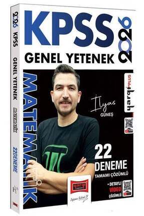 Yargı 2026 KPSS Matematik 22 Deneme Çözümlü - İlyas Güneş Yargı Yayınları Image 0