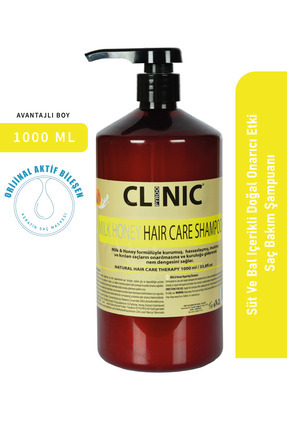 Clınıc Pyroo Milk Honey Saç Bakım Şampuanı 1000ml Image 0