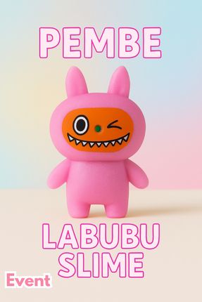 Labubu Hazır Slime Ele Yapışmaz Hazır 1 Adet Labubu Slaym Renkli, Yapışmaz, Eğlenceli Slime Oyunu Image 0