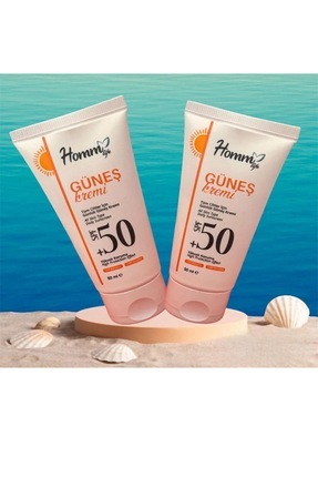 Homm Bitkisel Güneş Kremi 2’li 50 Spf 50 ml Image 0