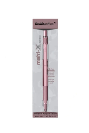Matri-X Versatil 0.7 mm Metalik Açık Pembe Şeffaf Amb. Image 0